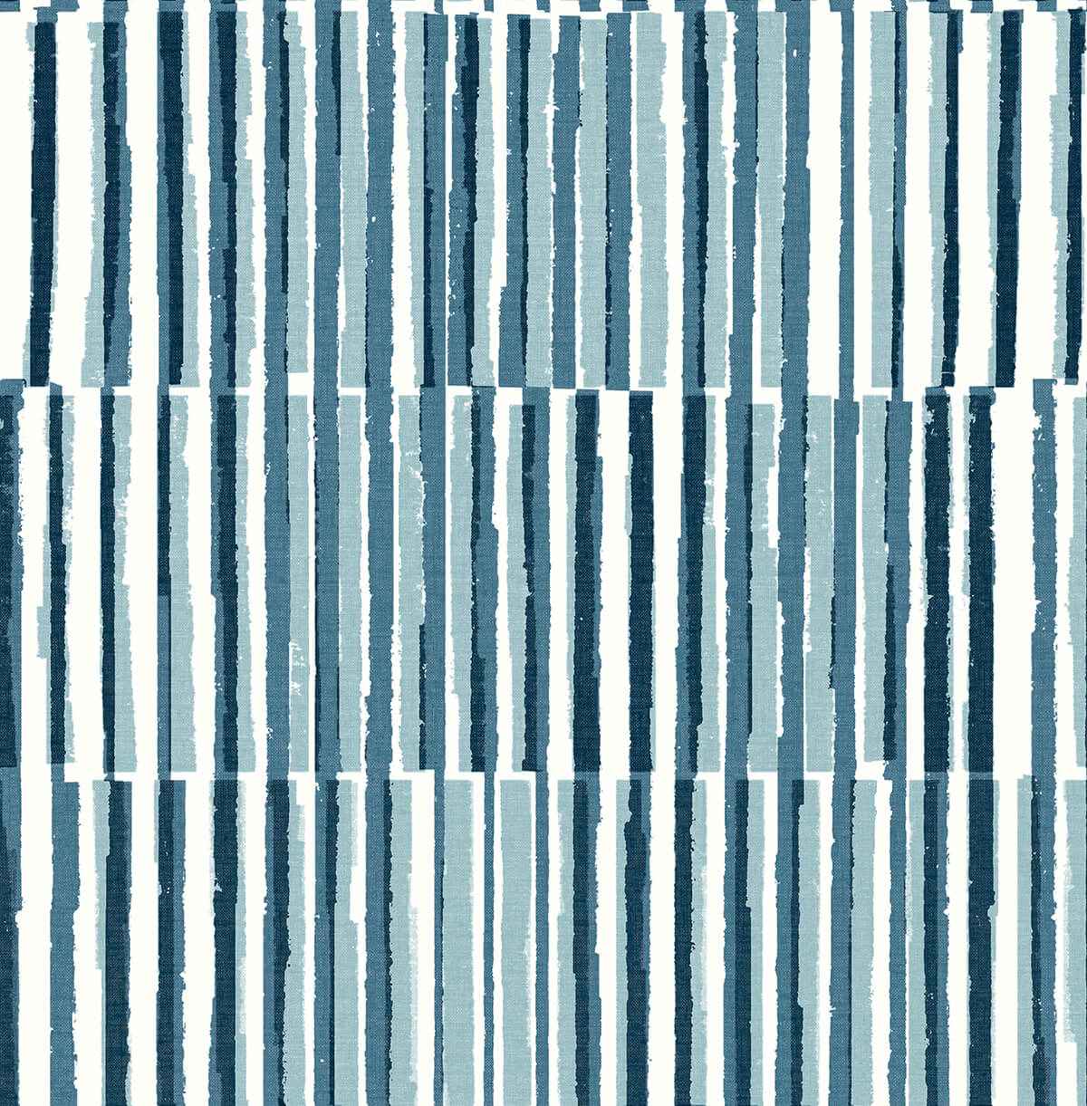 Sabah Teal Stripe Wallpaper - York Wallcoverings - 4014-26414