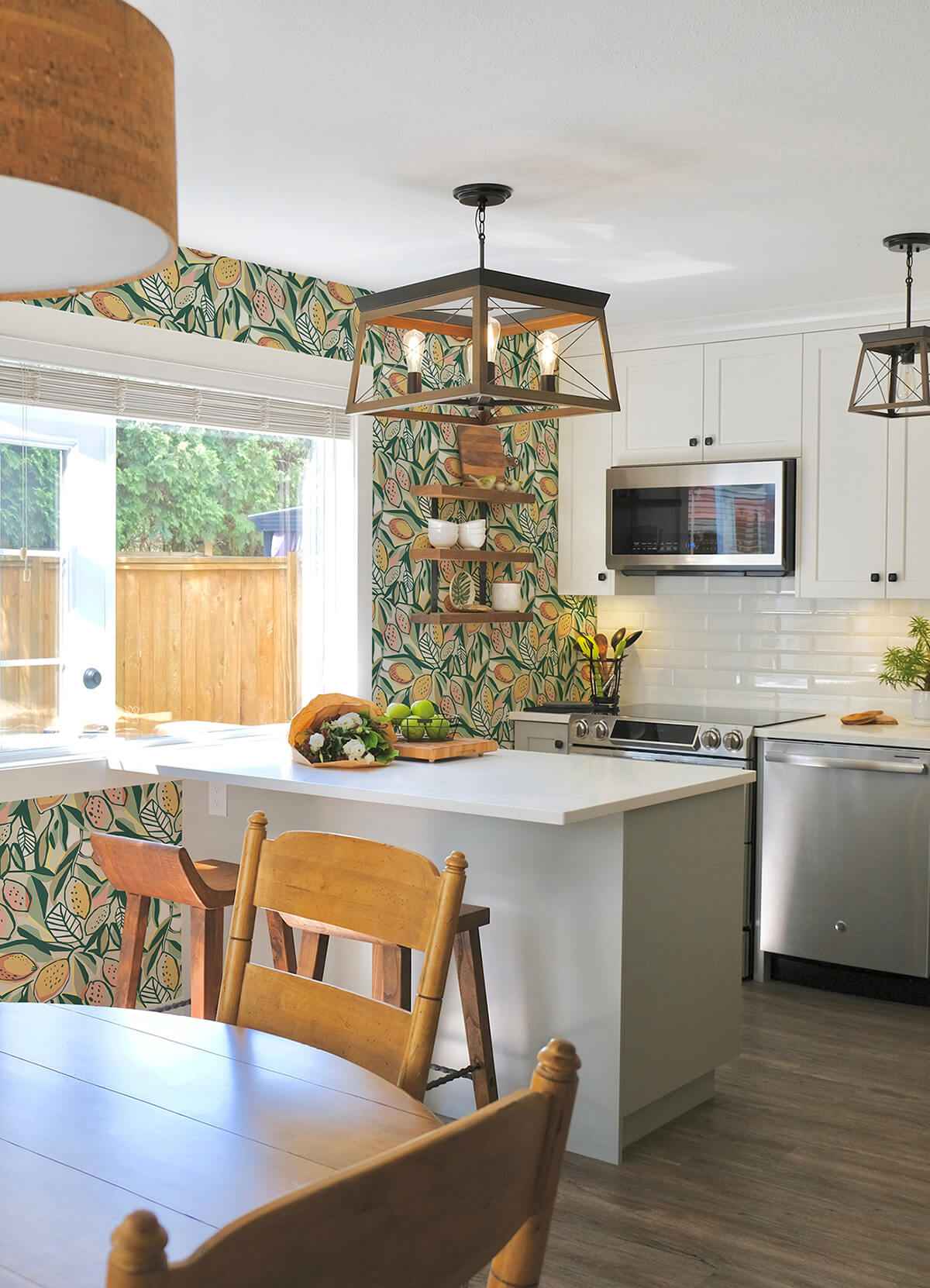 Meyer Peach Citrus Wallpaper - York Wallcoverings - 4014-26419 - York Wallcoverings Wallpaper