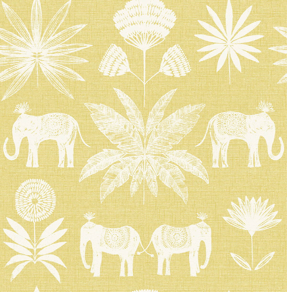 bazaar-yellow-elephant-oasis-wallpaper-york-wallcoverings-4014-26434