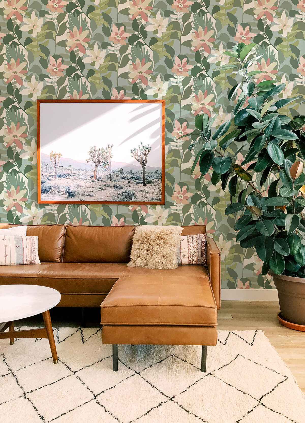 Koko Green Floral Wallpaper - York Wallcoverings - 4014-26452 - York Wallcoverings Wallpaper
