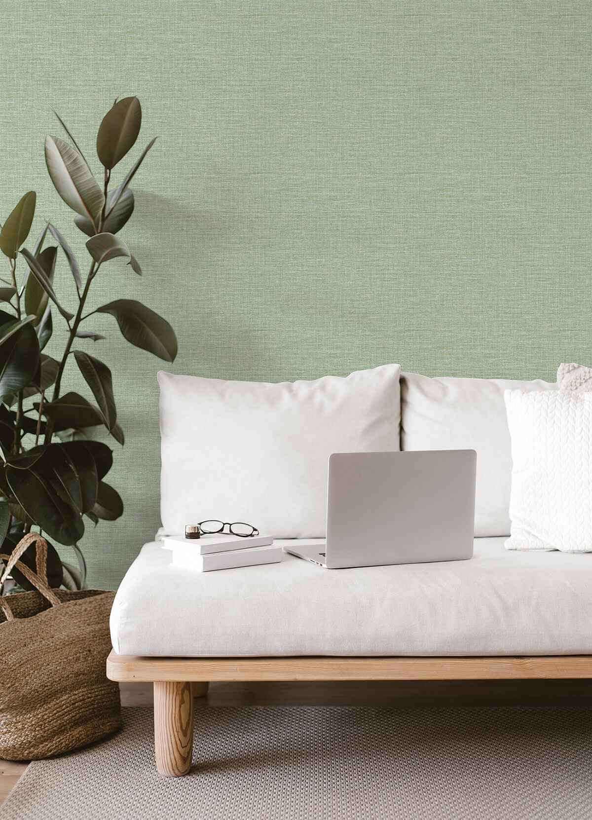 Exhale Light Green Texture Wallpaper - York Wallcoverings - 4014-26457 - York Wallcoverings Wallpaper