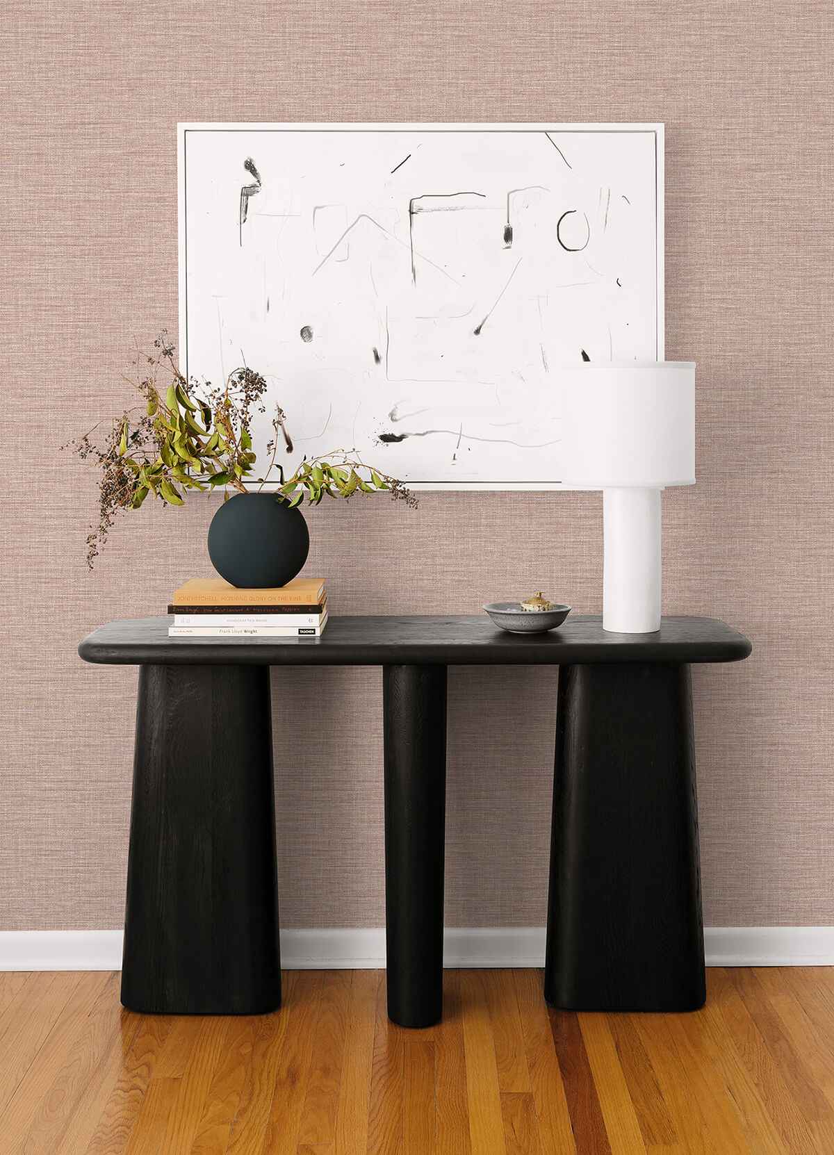 Exhale Blush Texture Wallpaper - York Wallcoverings - 4014-26464 - York Wallcoverings Wallpaper
