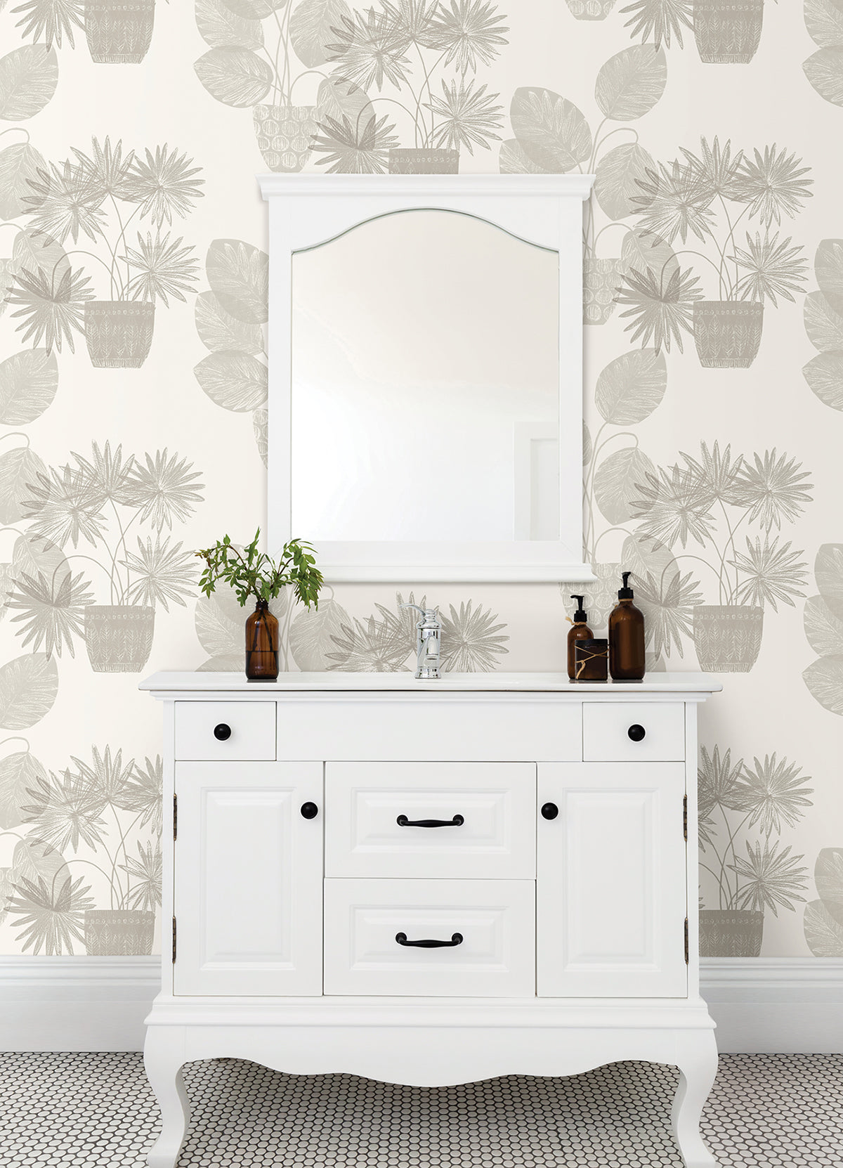 aida-light-grey-potted-plant-wallpaper-york-wallcoverings-4014-87555