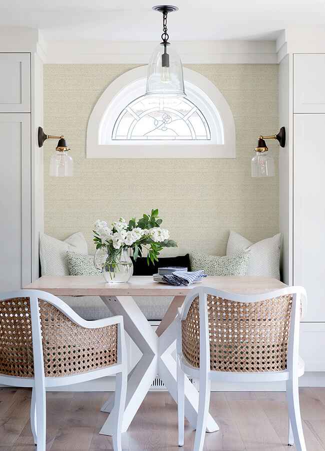 Balantine Bone Weave Wallpaper - York Wallcoverings - 4072-70054 - York Wallcoverings Wallpaper