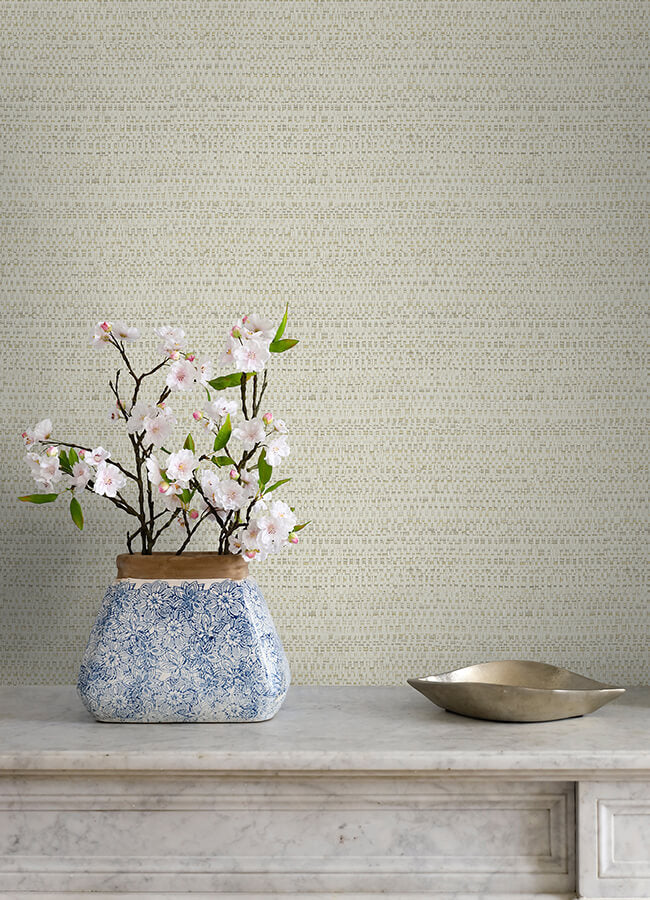 balantine-bone-weave-wallpaper-york-wallcoverings-4072-70054 - York Wallcoverings Papel pintado