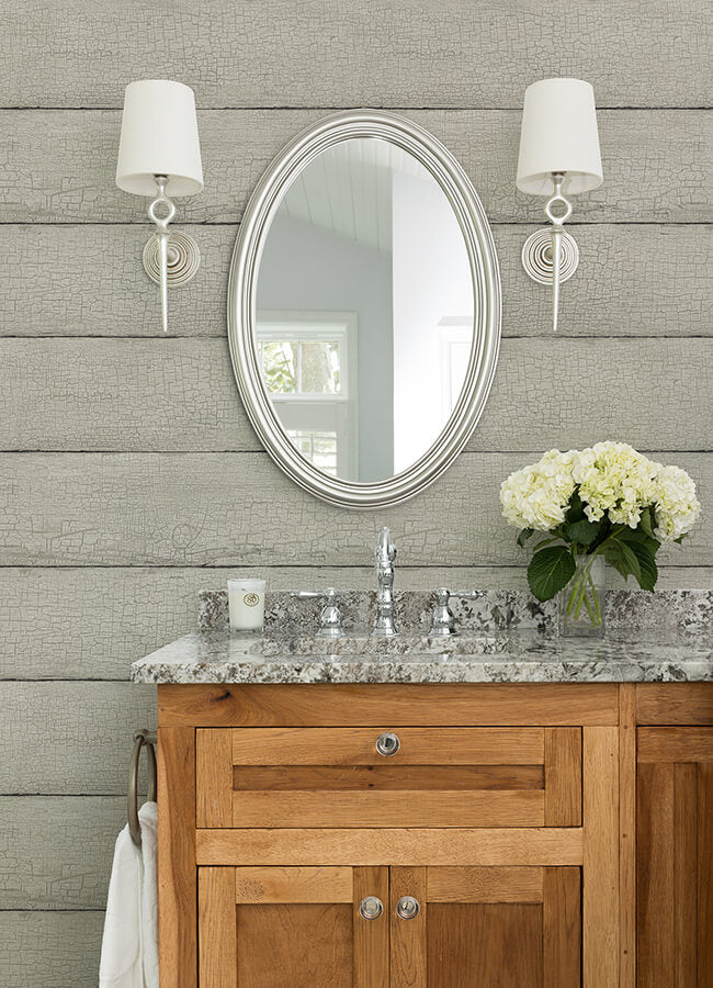 morgan-grey-distressed-wood-wallpaper-york-wallcoverings-4072-70012 - York Wallcoverings Papel pintado