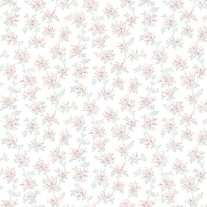 Sofiane Blush Botanical Trail Wallpaper - York Wallcoverings - 4072-70037