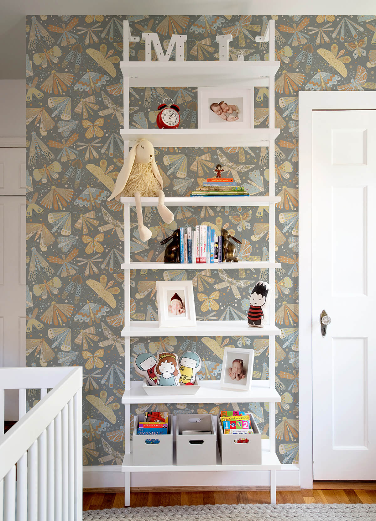 flyga-apricot-bonanza-wallpaper-york-wallcoverings-4111-63026 - York Wallcoverings Papel pintado