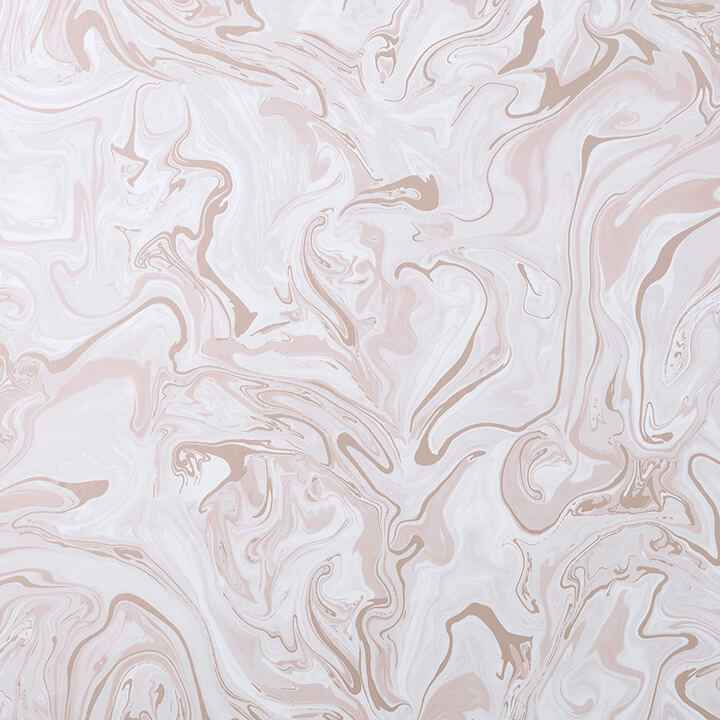 Blush Marble Swirl Peel and Stick Wallpaper - York Wallcoverings - NHS4770
