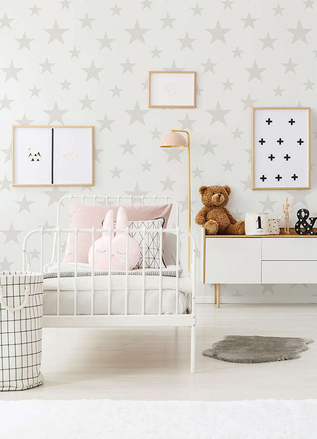 amira-cream-stars-wallpaper-york-wallcoverings-4060-347696 - York Wallcoverings Papel pintado