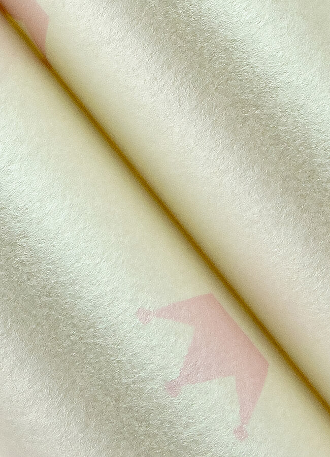bea-light-pink-crowns-wallpaper-york-wallcoverings-4060-347702 - York Wallcoverings Papel pintado