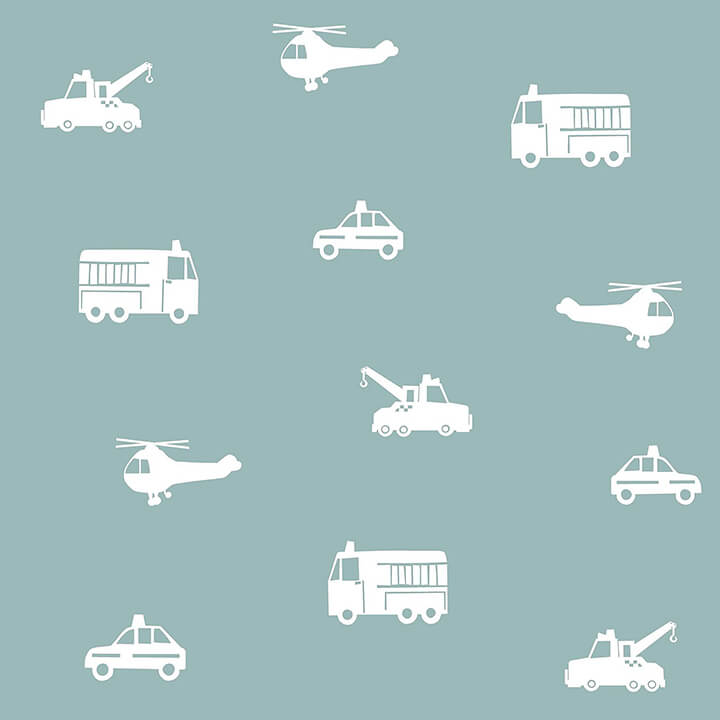 briony-blue-vehicles-wallpaper-york-wallcoverings-4060-128864 - York Wallcoverings Papel pintado