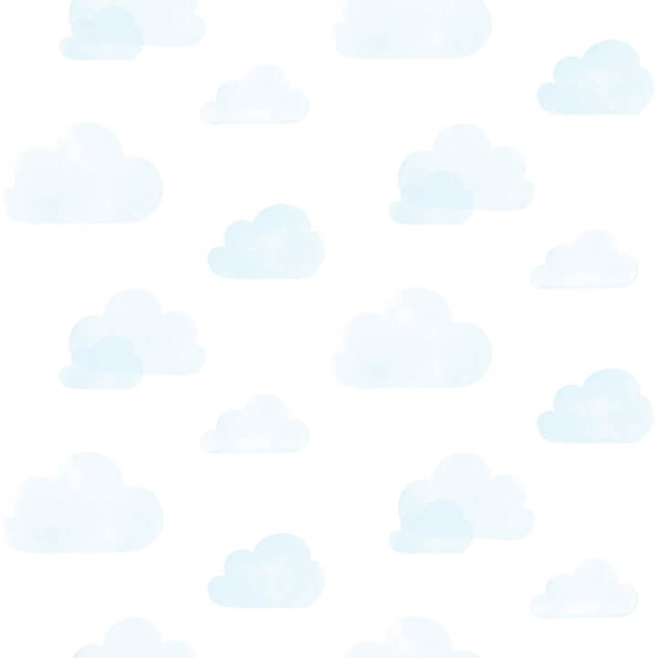 irie-blue-clouds-wallpaper-york-wallcoverings-4060-138930 - York Wallcoverings Wallpaper