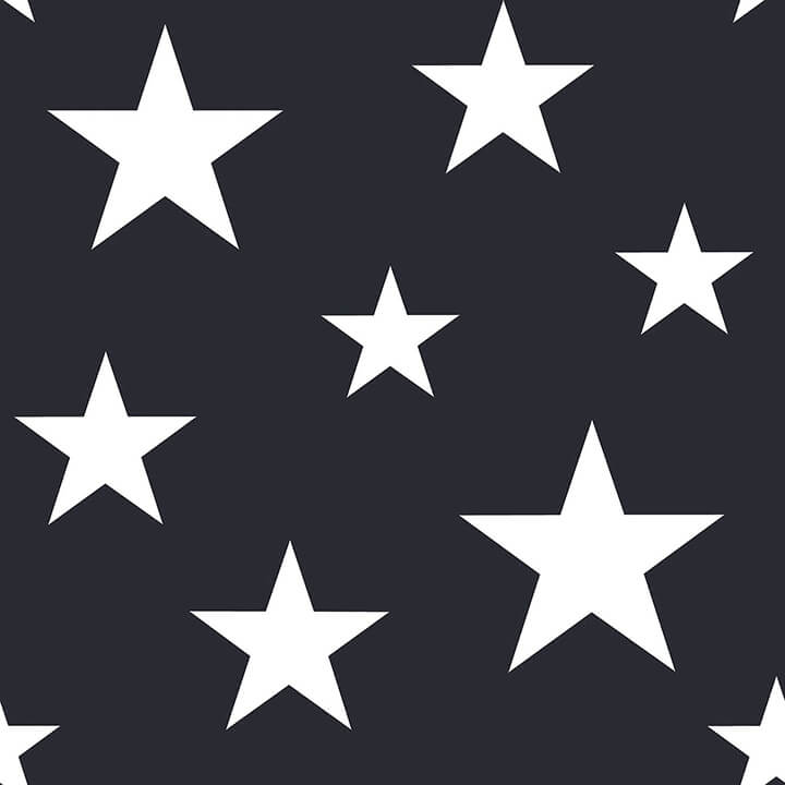 amira-navy-stars-wallpaper-york-wallcoverings-4060-138933 - York Wallcoverings Wallpaper