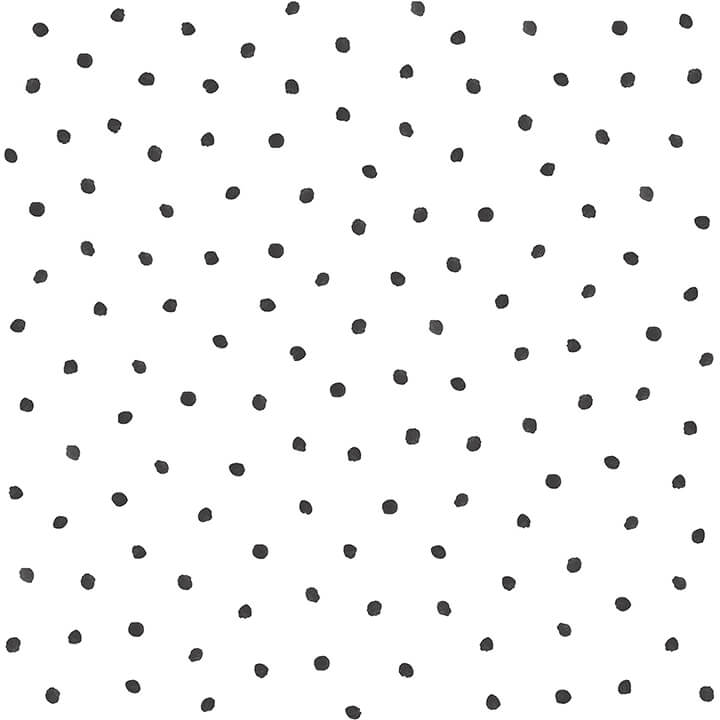 pixie-black-dots-wallpaper-york-wallcoverings-4060-138934 - York Wallcoverings Wallpaper