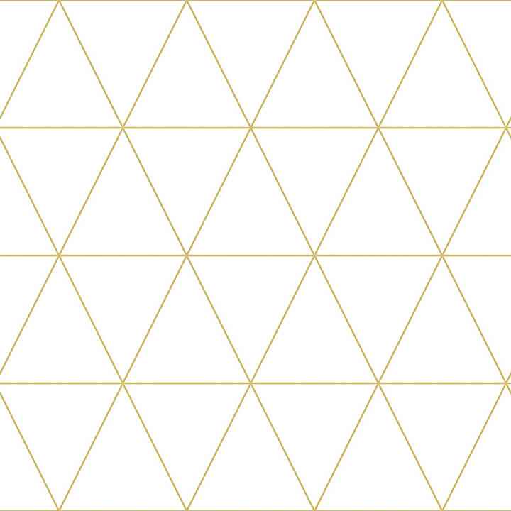 Leda Metallic Geometric Wallpaper - York Wallcoverings - 4060-347682 - York Wallcoverings Wallpaper