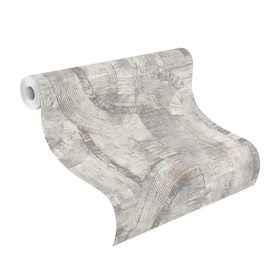 Abe Light Grey Geo Wallpaper - York Wallcoverings - 4096-554779 - York Wallcoverings Wallpaper