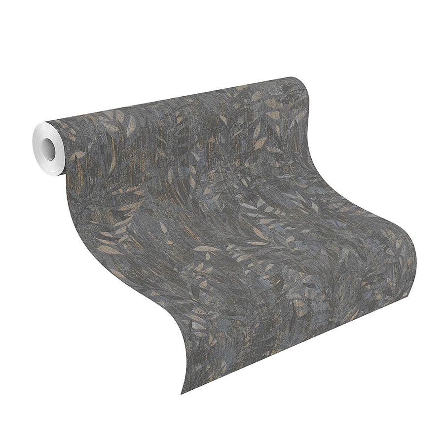 beck-charcoal-leak-wallpaper-york-wallcoverings-4096-561289 - York Wallcoverings Papel pintado