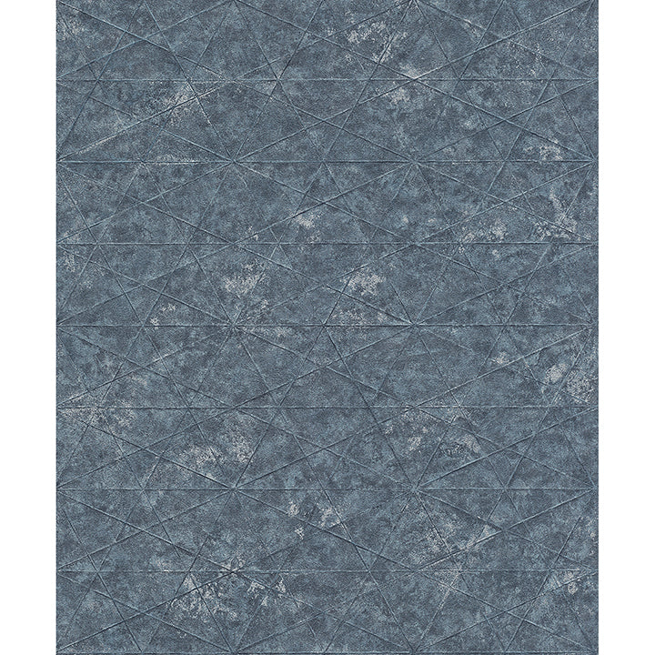seth-indigo-triangle-wallpaper-york-wallcoverings-4096-554366 - York Wallcoverings Papel pintado