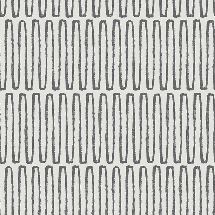 lars-charcoal-retro-wave-wallpaper-york-wallcoverings-4066-26501 - York Wallcoverings Papel pintado
