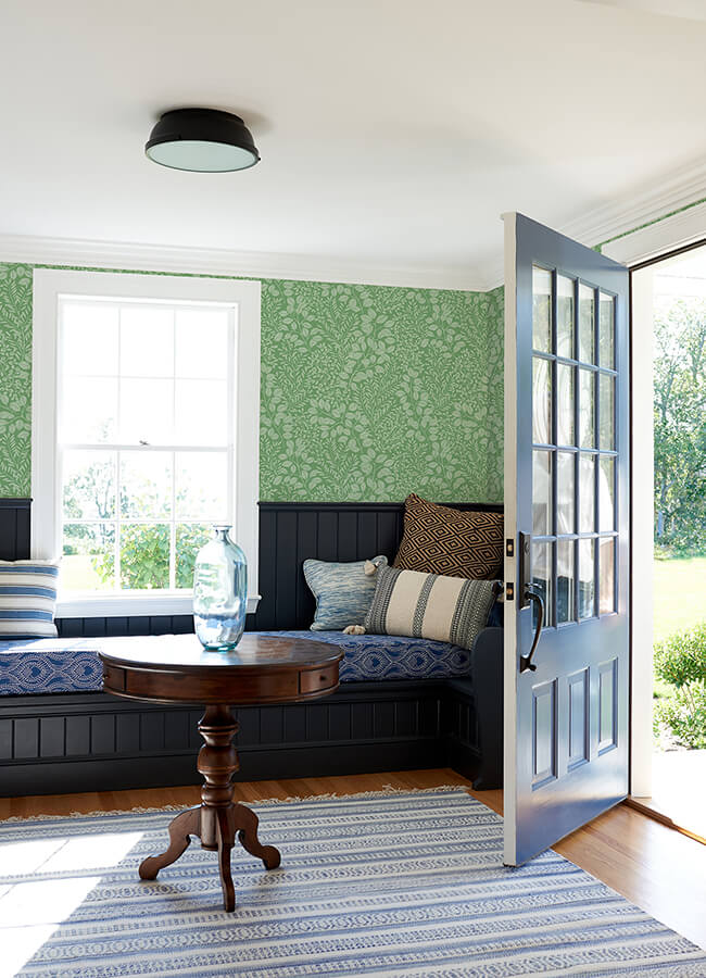 elin-green-berry-botanical-wallpaper-york-wallcoverings-4066-26515 - York Wallcoverings Papel pintado