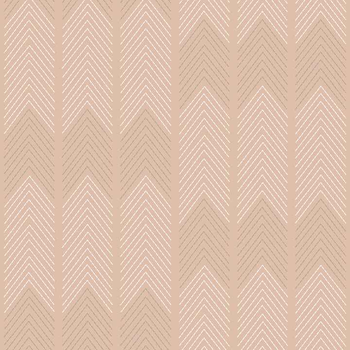 Nyle Blush Chevron Stripes Wallpaper - York Wallcoverings - 4066-26528