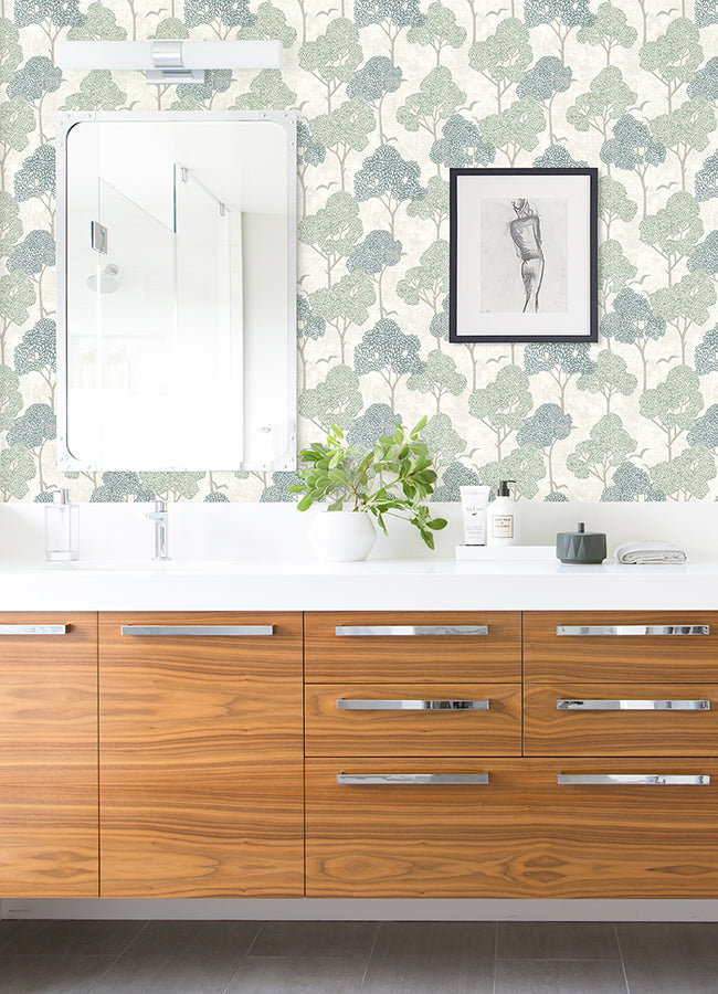 lykke-green-textured-tree-wallpaper-york-wallcoverings-4066-26542