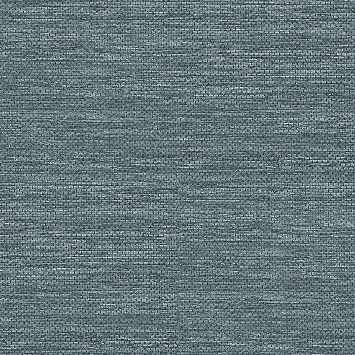 malin-dark-blue-faux-grasscloth-wallpaper-york-wallcoverings-4066-26559 - York Wallcoverings Papel pintado