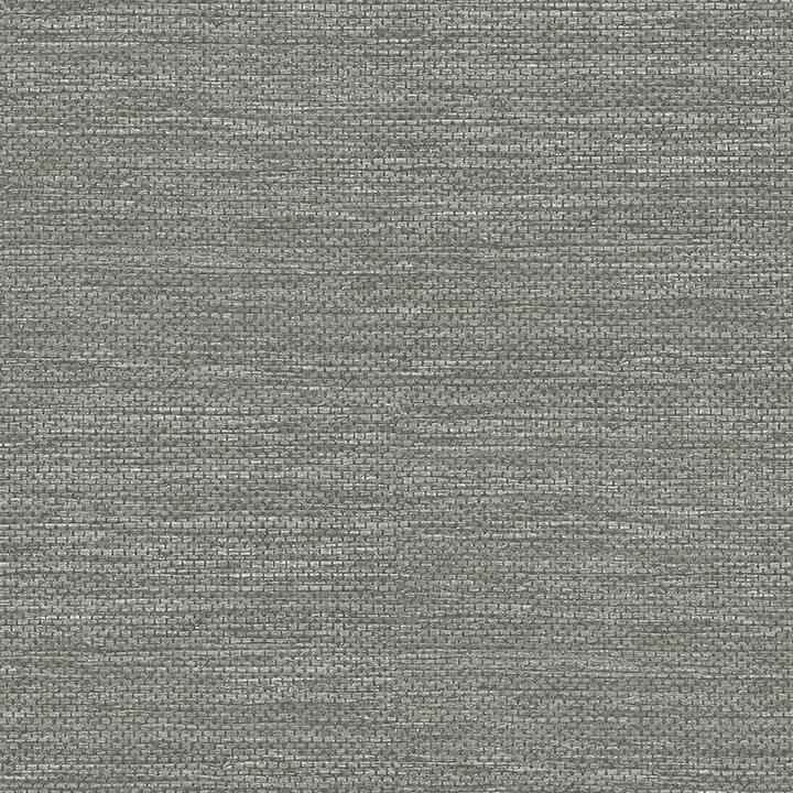Malin Grey Faux Grasscloth Wallpaper - York Wallcoverings - 4066-26560 - York Wallcoverings Wallpaper