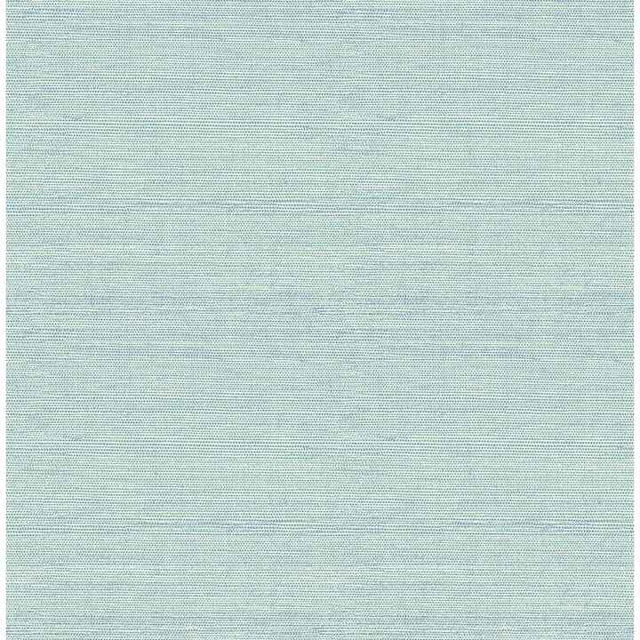 Agave Aqua Faux Grasscloth Wallpaper - York Wallcoverings - 4080-24282