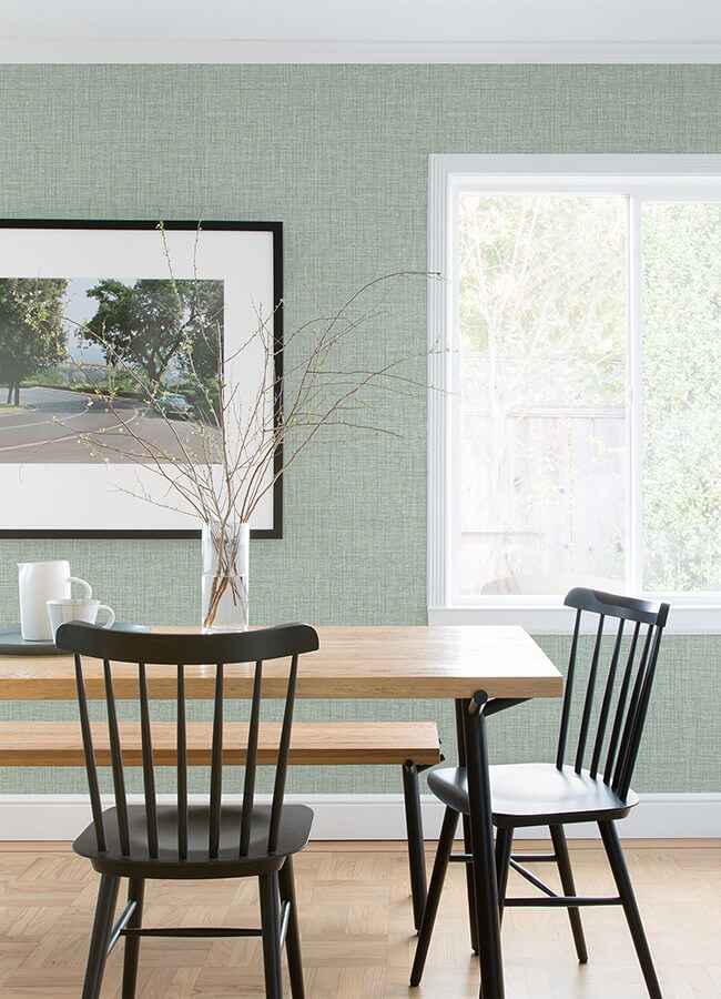 Lanister Green Texture Wallpaper - York Wallcoverings - 4080-26235 - York Wallcoverings Wallpaper