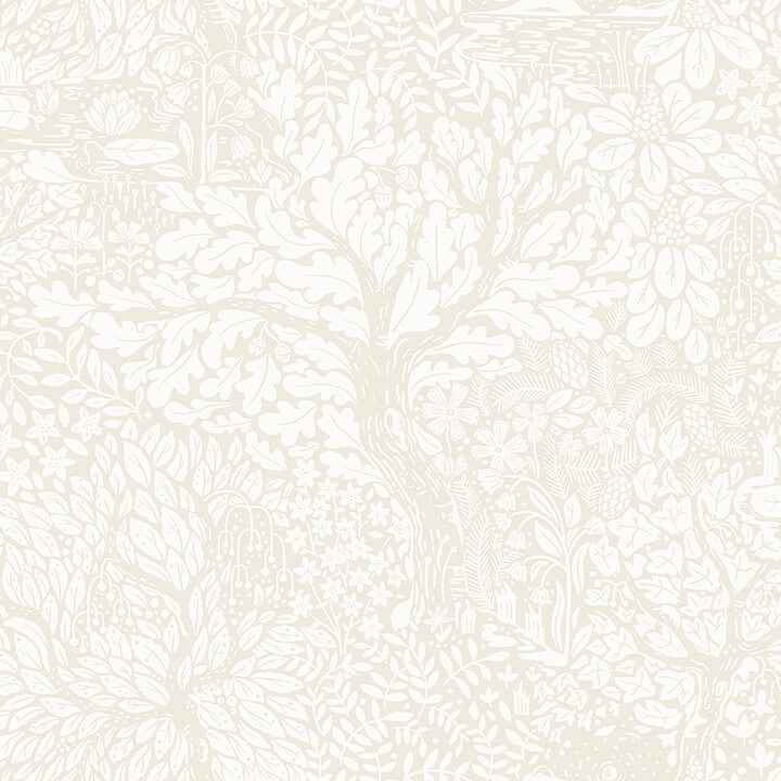 Olle Cream Forest Sanctuary Wallpaper - York Wallcoverings - 4080-83111 - York Wallcoverings Wallpaper