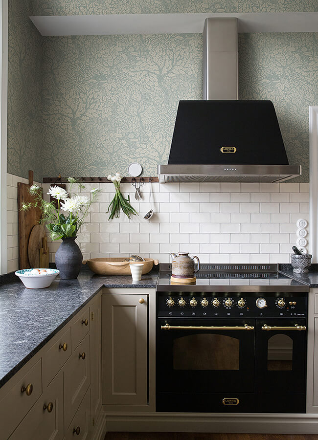 olle-light-blue-forest-sanctuary-wallpaper-york-wallcoverings-4080-83112 - York Wallcoverings Wallpaper