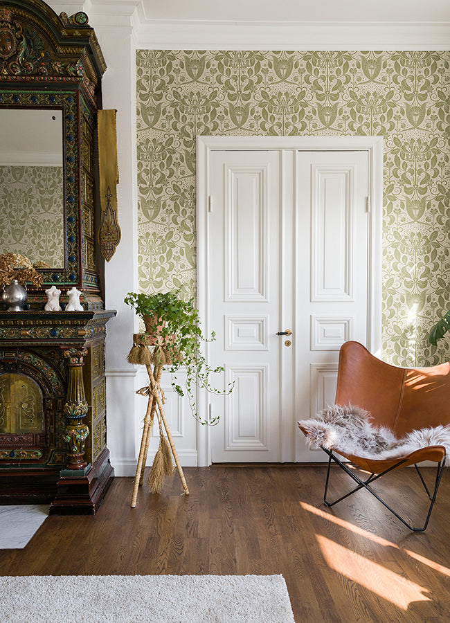 berit-olive-floral-crest-wallpaper-york-wallcoverings-4080-83127