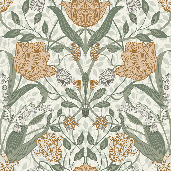 fillippa-green-tulip-wallpaper-york-wallcoverings-4080-33006