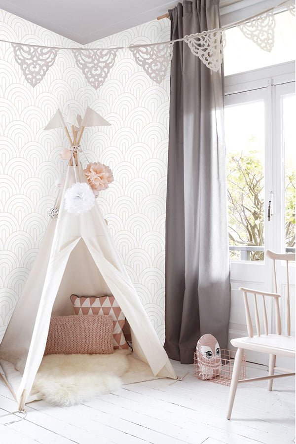 lalique-white-art-deco-motif-wallpaper-york-wallcoverings-dd139215 - York Wallcoverings Papel pintado