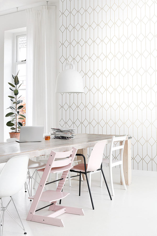 trilliant-white-art-deco-motif-wallpaper-york-wallcoverings-dd139223 - York Wallcoverings Wallpaper