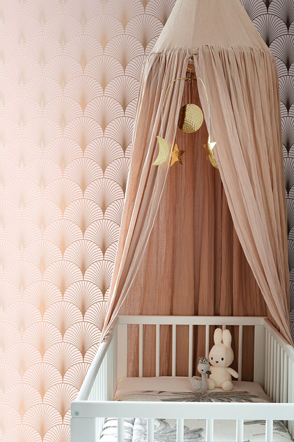 lempicka-pink-art-deco-motif-wallpaper-york-wallcoverings-dd139229 - York Wallcoverings Wallpaper
