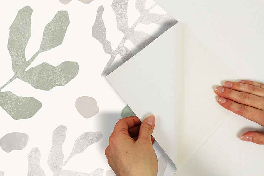 Neutral Green Mira Peel and Stick Wallpaper - York Wallcoverings - NUS4937 - York Wallcoverings Wallpaper