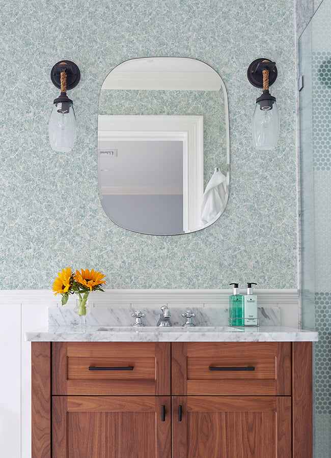 Hepworth Blue Texture Wallpaper - York Wallcoverings - 2980-26180 - York Wallcoverings Wallpaper