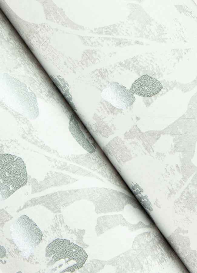 Dori Light Grey Painterly Floral Wallpaper - York Wallcoverings - 2980-26190 - York Wallcoverings Wallpaper