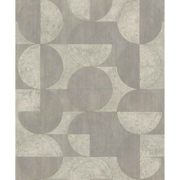 Barcelo Grey Circles Wallpaper - York Wallcoverings - 2980-521351