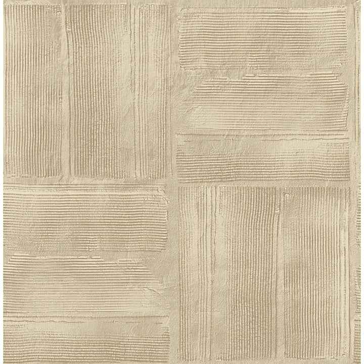 Jasper Neutral Block Texture Wallpaper - York Wallcoverings - 4125-26735