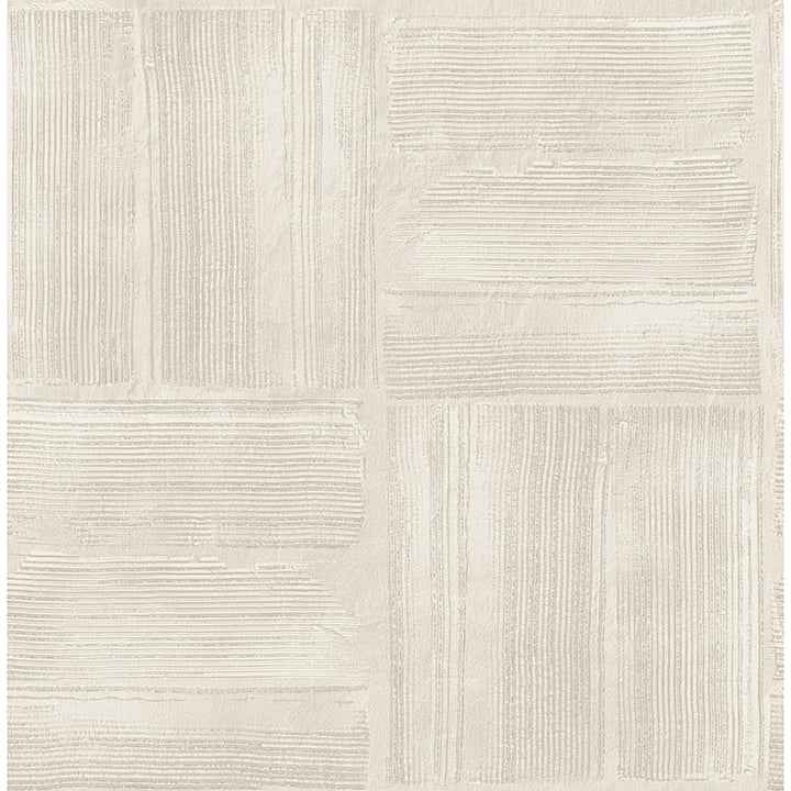 Jasper Ivory Block Texture Wallpaper - York Wallcoverings - 4125-26738