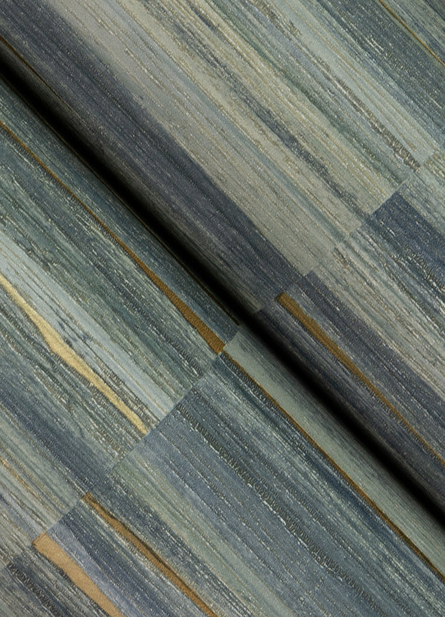 rowan-blue-faux-grasscloth-wallpaper-york-wallcoverings-4125-26745 - York Wallcoverings Papel pintado