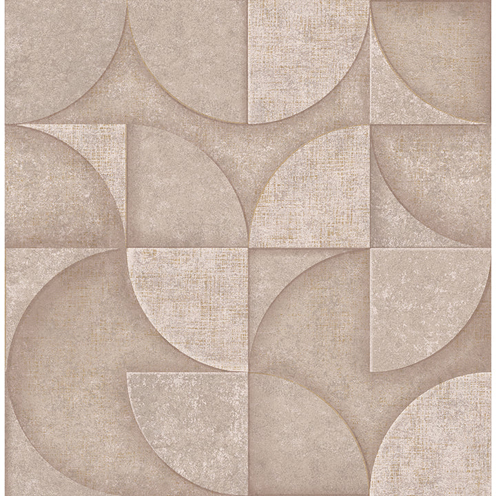 addison-blush-retro-geo-wallpaper-york-wallcoverings-4125-26748 - York Wallcoverings Wallpaper