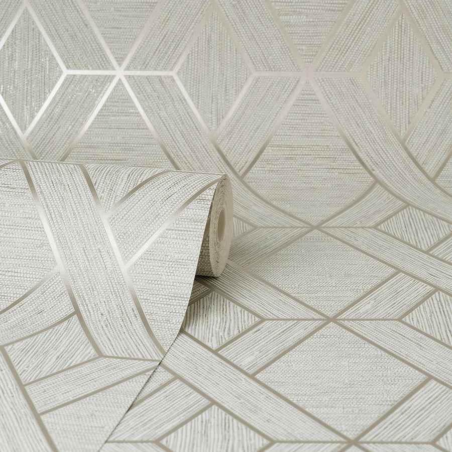 Malcolm Natural Geo Wallpaper - York Wallcoverings - FD43153 - York Wallcoverings Wallpaper