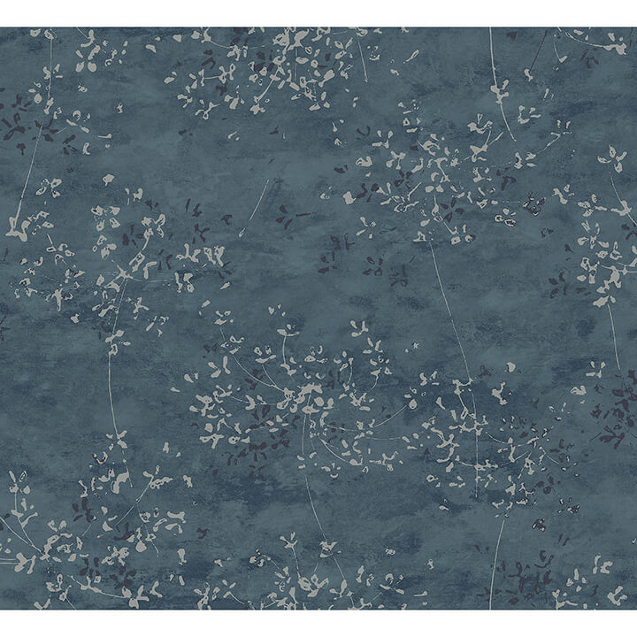 arian-blue-inkburst-wallpaper-york-wallcoverings-4105-86429 - York Wallcoverings Papel pintado