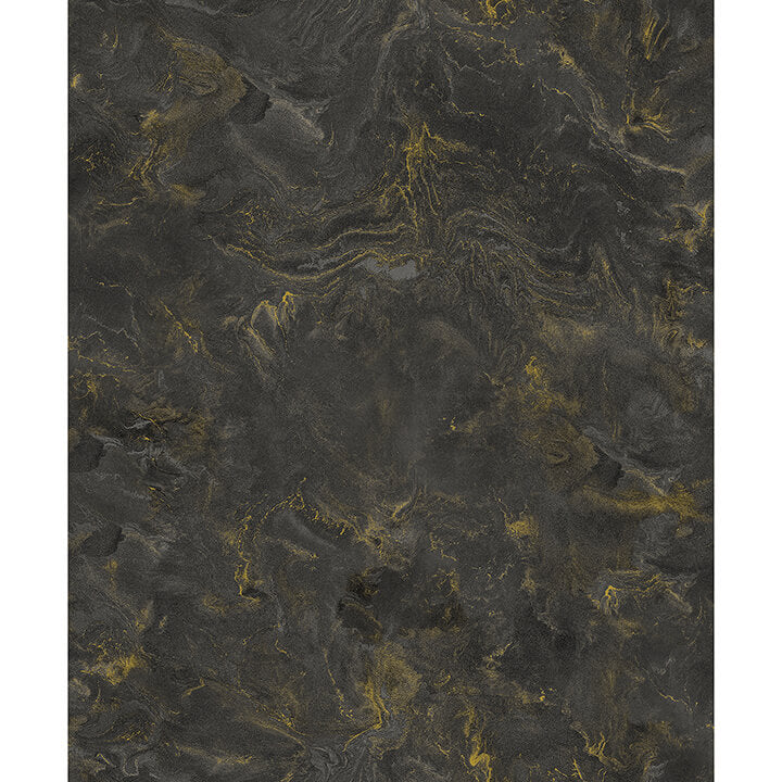 meness-black-metallic-marbling-wallpaper-york-wallcoverings-4105-86619 - York Wallcoverings Wallpaper