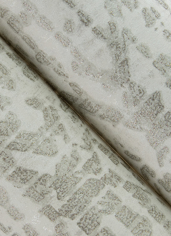 helene-silver-glitter-geometric-wallpaper-york-wallcoverings-4105-86620 - York Wallcoverings Papel pintado